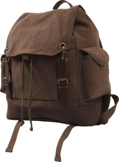 Rothco Vintage Expedition ryggsekk 18L Brun Rothco Vintage Expedition ryggsekk 18L Brun