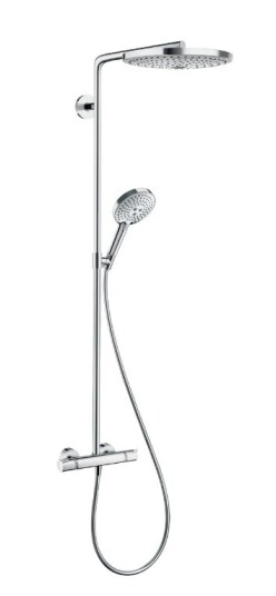 Hansgrohe Raindance Select S Showerpipe/takdusjsett 300 2jet - Med termostat-Krom