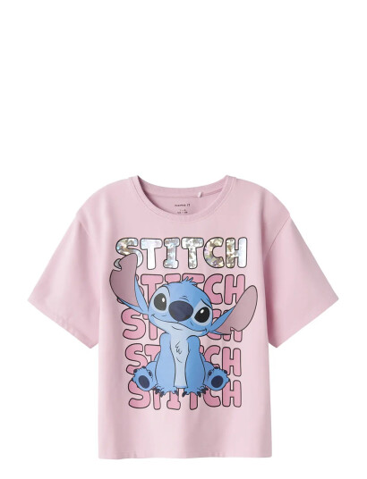 Name It Nkfnyri Stitch Ss Nreg Top Box Lnoos Wdi Pink 110 Name It Nkfnyri Stitch Ss Nreg Top Box Lnoos Wdi Pink 110