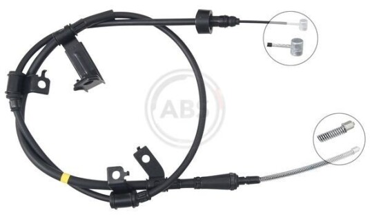 A.b.s. Tautrekk parkeringsbrems A.B.S. K17510 A.b.s. Tautrekk parkeringsbrems A.B.S. K17510