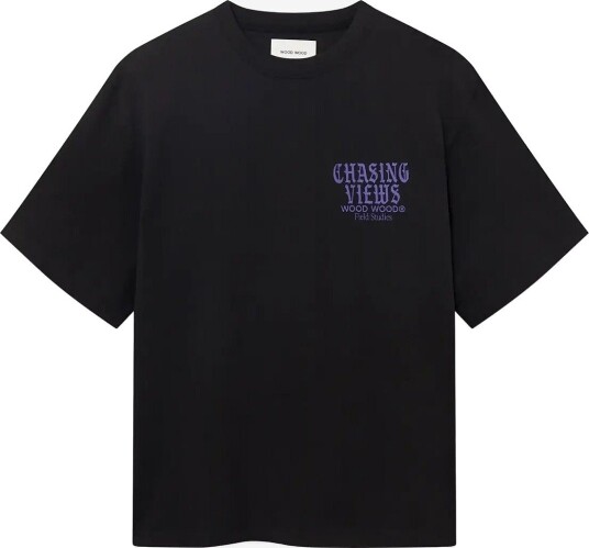 WOOD WOOD Wwgary Flares Tee 25530   METEORITE   M