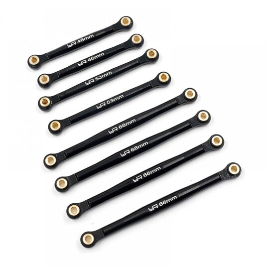 Yeah Racing TR4M-017BK ALUMINUM LINK SET FITS TRX-4M