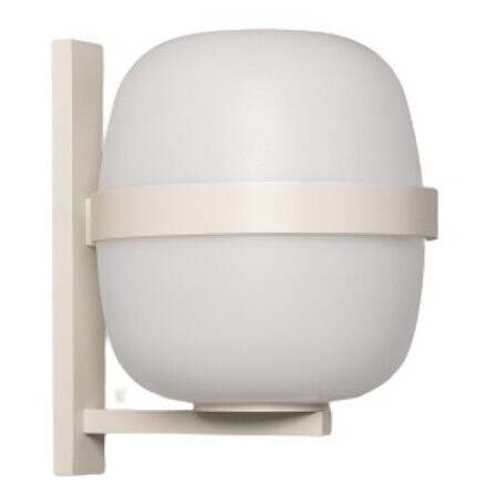 Santa & Cole - Wally Cesta Utendørs Vegglampe White Santa & Cole
