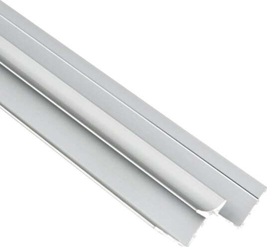 Fibo Hjørnelist Ii Innvendig Aluminium Natur 580mm