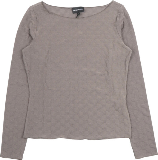 Emporio Armani Dame Topper Beige M, Emporio Armani Dame Topper Beige M,