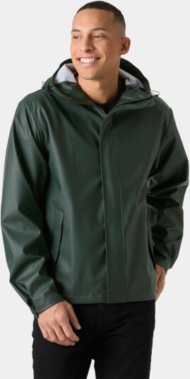Helly Hansen Herre Moss Vindtett Regnjakke Grønn 2xl