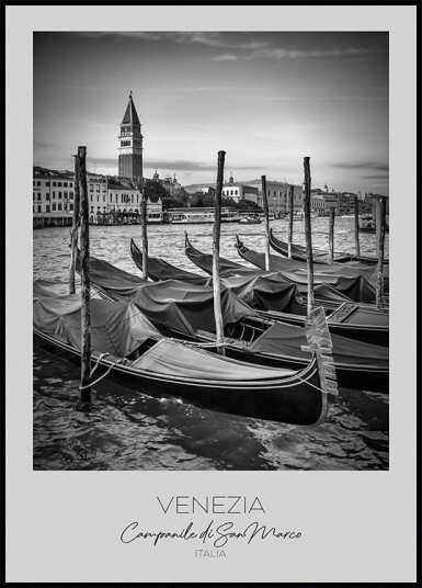 In focus: VENICE Grand Canal and St Mark's Campanile Plakat Plakat / 100x150cm In focus: VENICE Grand Canal and St Mark's Campanile Plakat Plakat / 100x150cm