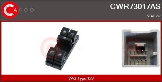 CASCO CWR73017AS Bryter, vindusheis CASCO CWR73017AS Bryter, vindusheis
