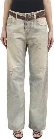 Haikure Dame Jeans Blå W23,