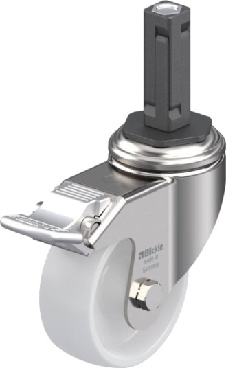 Blickle 853533 Lkrxa-Po 80G-11-Fi-Exv12 Ratt Med Brems Hjuldiameter: 80 Mm Belastningskapasitet (Maks.): 120 Kg 1 Stk