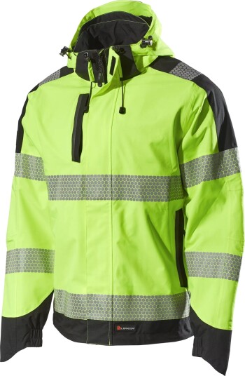 L.brador Skalljakke 2221p Hi-Viz Gul Str. 3XL