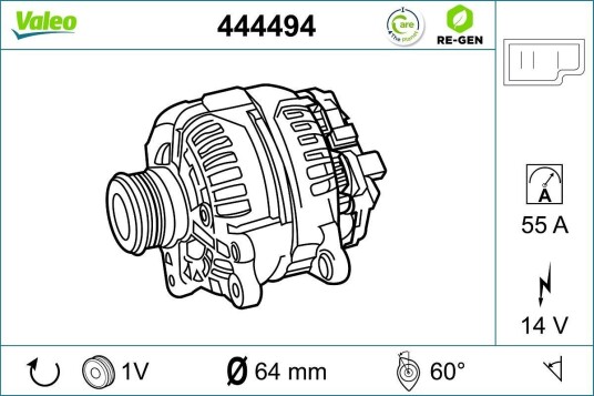 VALEO 444494 Dynamo VALEO 444494 Dynamo