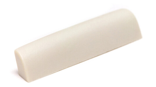 Graph Tech Tusq Pq-M100-00 - Acoustic Guitar Nut, Angled Bottom, Blank