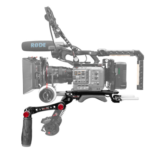 Shape Sony FX6 Baseplate with Handle For Sony FX6 Shape Sony FX6 Baseplate with Handle For Sony FX6