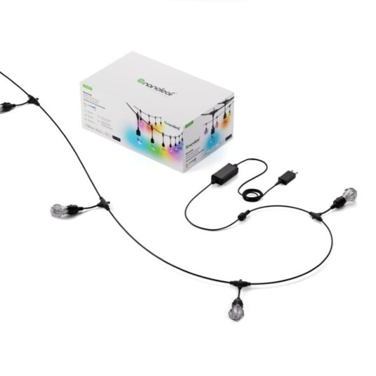 Nanoleaf Essentials Outdoor lyslenke startsett NF084K02-40SLO Nanoleaf Essentials Outdoor lyslenke startsett NF084K02-40SLO