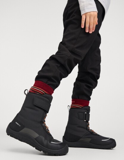 Reima Reimatec Barefoot Winter Boots Talvella Junior BLACK 35 Reima Reimatec Barefoot Winter Boots Talvella Junior BLACK 35
