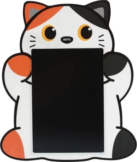 iTotal XL3171 LCD Magisk Tegnebrett med Penn og Sletteknapp Oransje Katt