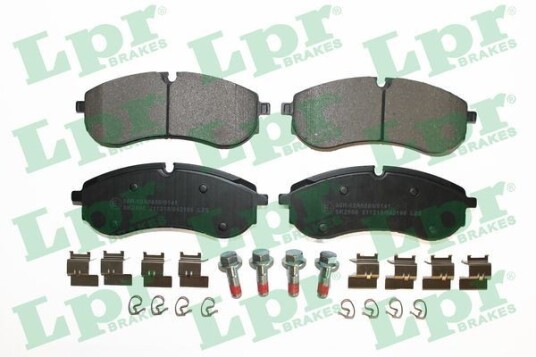 Bremseklosser LPR 05P2196 Bremseklosser LPR 05P2196
