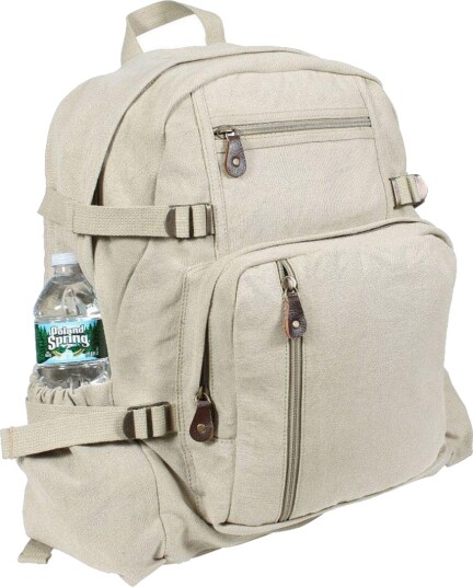 Rothco Vintage ryggsekk 25L Beige