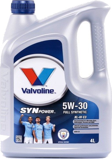 Motorolje VALVOLINE 5W30 SYNPOWER XL-III C3 4L Motorolje VALVOLINE 5W30 SYNPOWER XL-III C3 4L