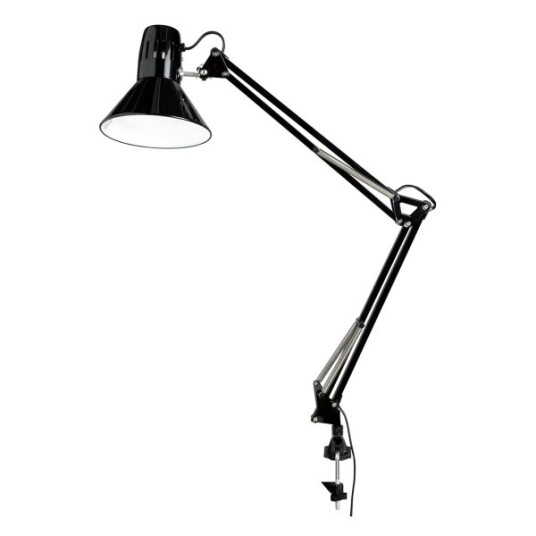 Bordlampe Airam Venla E27 Svart