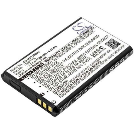 Gemantech CB115 batteri (1100 mAh 3.7 V)