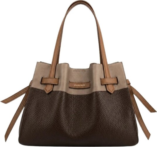 Pourchet Paris Dame Vesker Brun ONE SIZE,