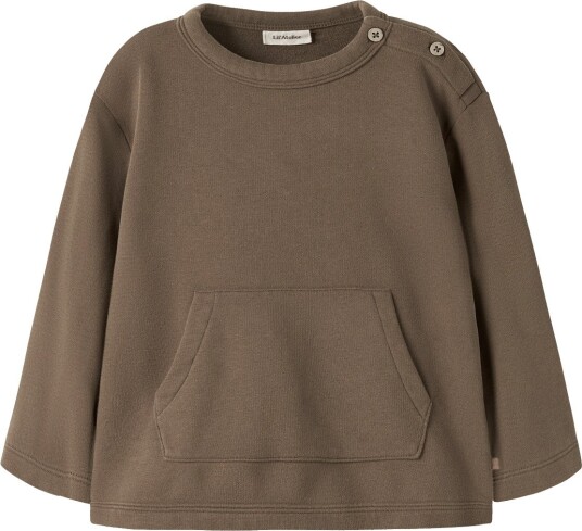 Lil"Atelier Nmmilondon Rea Ls Loose Sweat Bru Lil TEAK 92