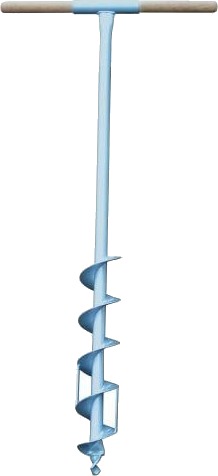Ryom Jordbor med rotkutter 9 cm Ryom Jordbor med rotkutter 9 cm