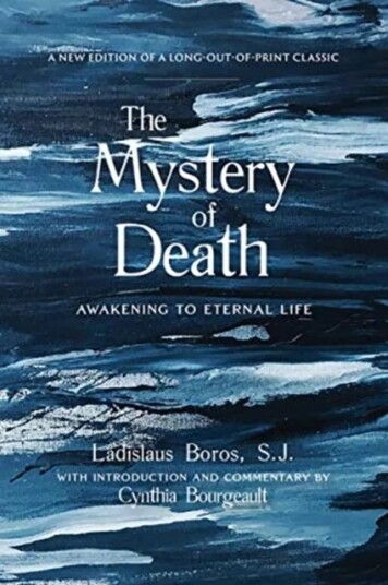 The Mystery Of Death Av Ladislaus Boros The Mystery Of Death Av Ladislaus Boros
