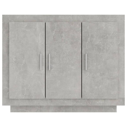 vidaXL Skjenk betonggrå 92x35x75 cm konstruert tre vidaXL Skjenk betonggrå 92x35x75 cm konstruert tre