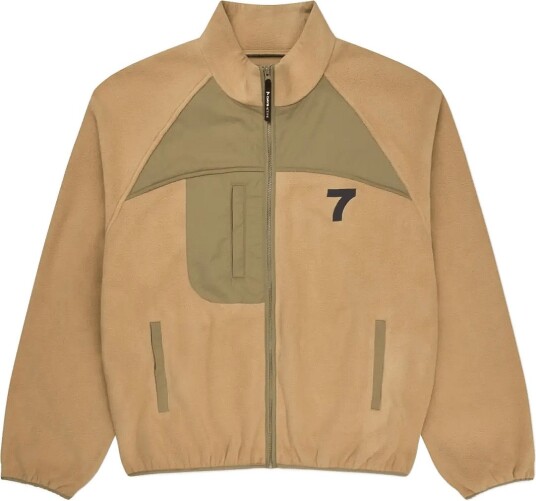 7 DAYS Active Soul Fleece Jacket   Beige   S