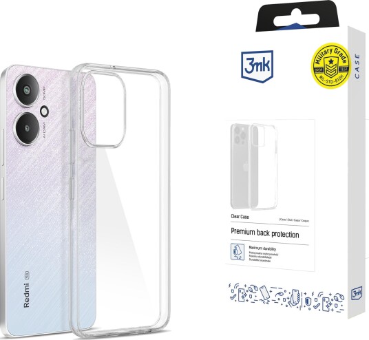 3mk Clear Case for Xiaomi Redmi 13C 5G Transparent 3mk Clear Case for Xiaomi Redmi 13C 5G Transparent