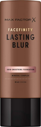 Max Factor Facefinity Lasting Blur Foundation 140N Cocoa 35ml - Jevn hud med blur-effekt