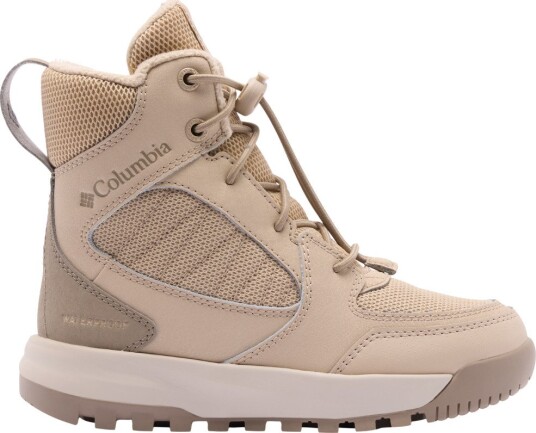 Columbia Vintersko Ungdoms Portlander Gammelt fossil Columbia 37 Vinterstøvler Beige