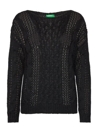 United Colors of Benetton Sweater L/S - Black - S