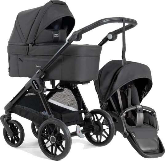 Emmaljunga Sento Urban Flat Graphite Komplett Barnevogn