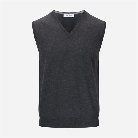 Gran Sasso Pullover Merino - Dark Grey