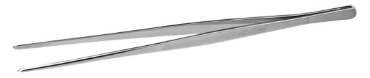 Triangle Stekepinsett Valeria; 30 cm (L); Sølvfarge