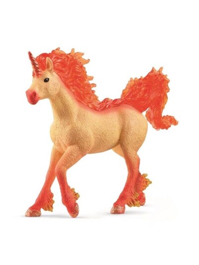 Schleich Elementa Brann Enhjørning Hingst 10.8 cm Plast Dyr Figur