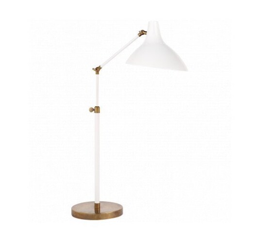Charlton Table Lamp White