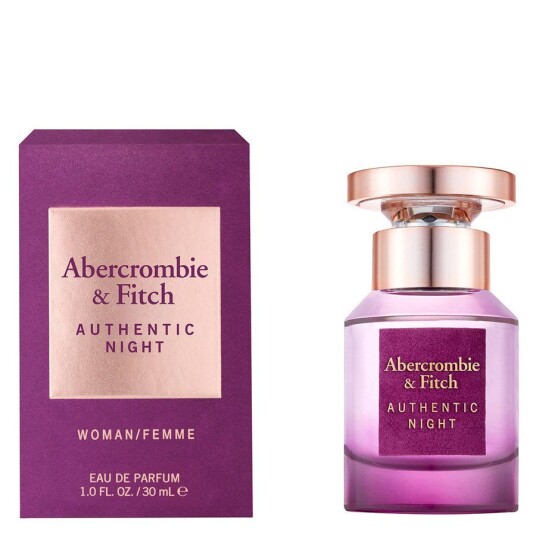 Abercrombie & Fitch Authentic Night Eau De Parfum 30ml Abercrombie & Fitch Authentic Night Eau De Parfum 30ml