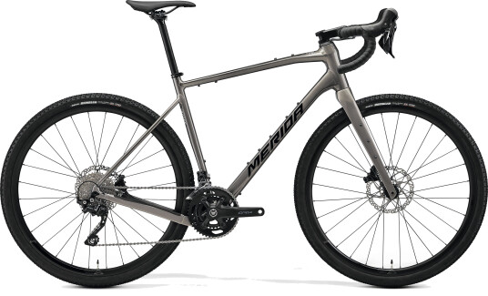Merida Silex 400 Gravelsykkel Warm Slate Grey / Black XXS 2026