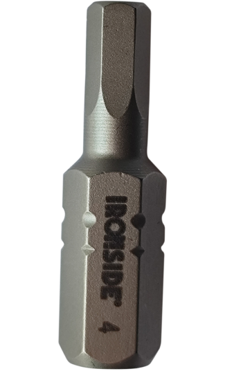 Ironside Bits selskant med hull sekskant/m 4 mm 25 mm Ironside Bits selskant med hull sekskant/m 4 mm 25 mm