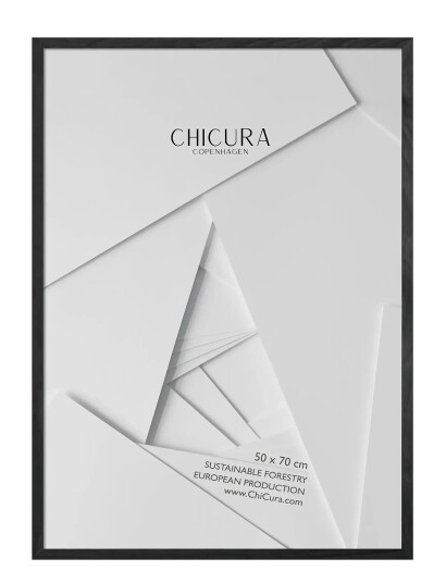 ChiCura Wooden Frame Black Anti Reflective Acrylic Black 50X 70CM ChiCura Wooden Frame Black Anti Reflective Acrylic Black 50X 70CM