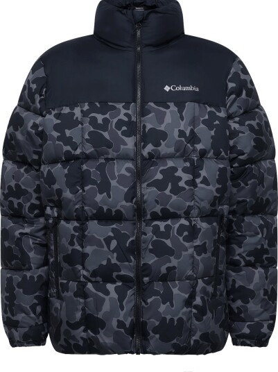 Columbia Sportswear Puffect Iv Printed Jacket   BLACK PUZZLE CAMO BLACK   S