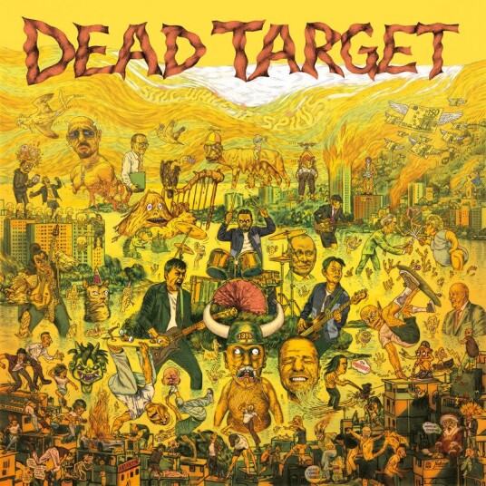 Dead Target Still While It Spins Vinyl