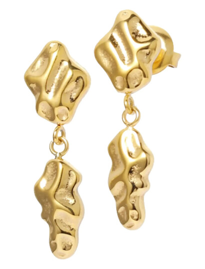 SISTIE Aria Earrings Gold Plated Guld One Size