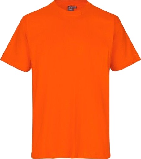 ID T Time T skjorte rund hals Oransje
