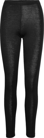Lindex Leggings In Merino Wool BLACK XXL